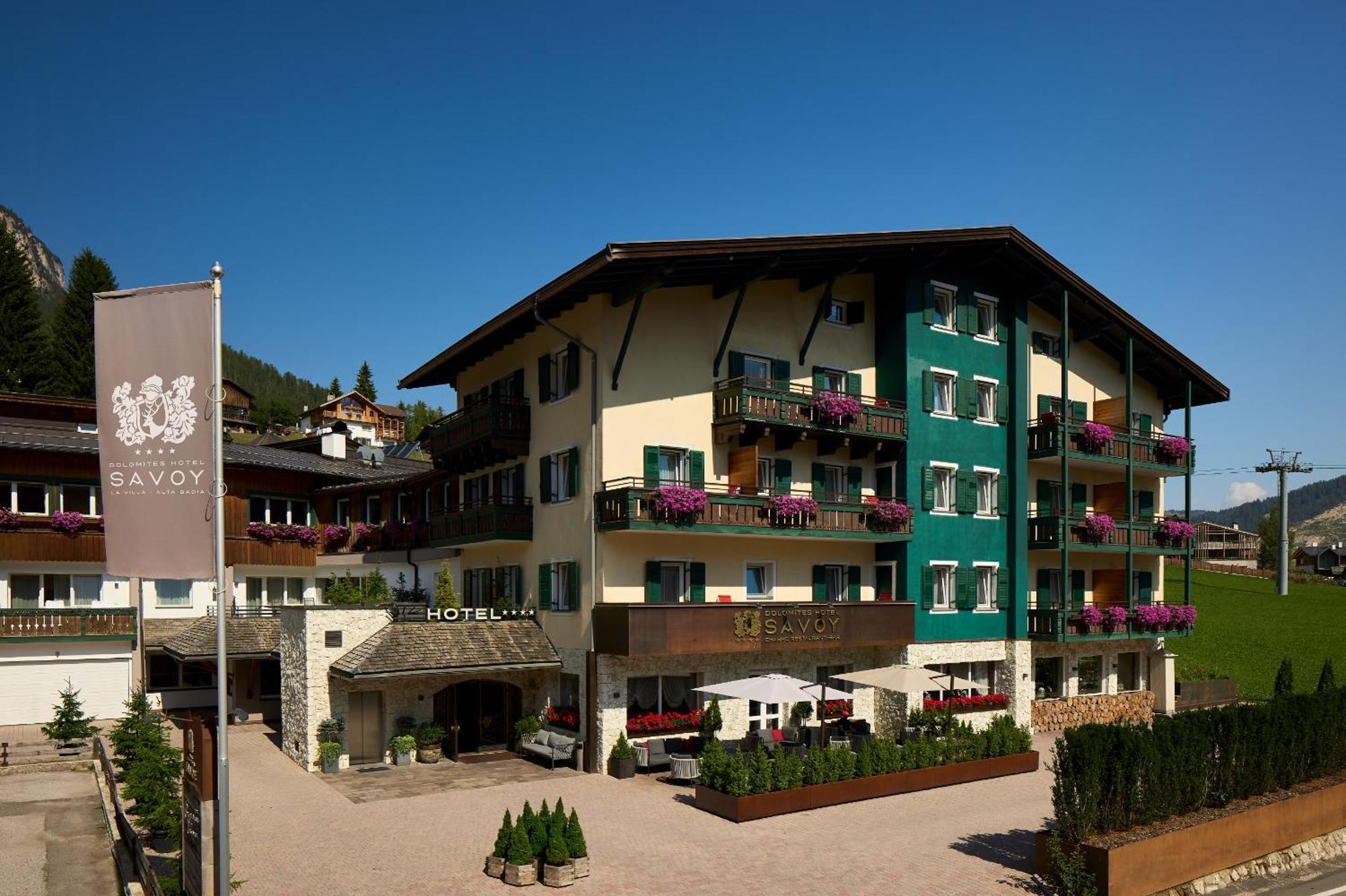 Dolomites Wellness Hotel Savoy La Villa  Dış mekan fotoğraf